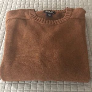Lands' End Men's Crewneck Sweater - Brown